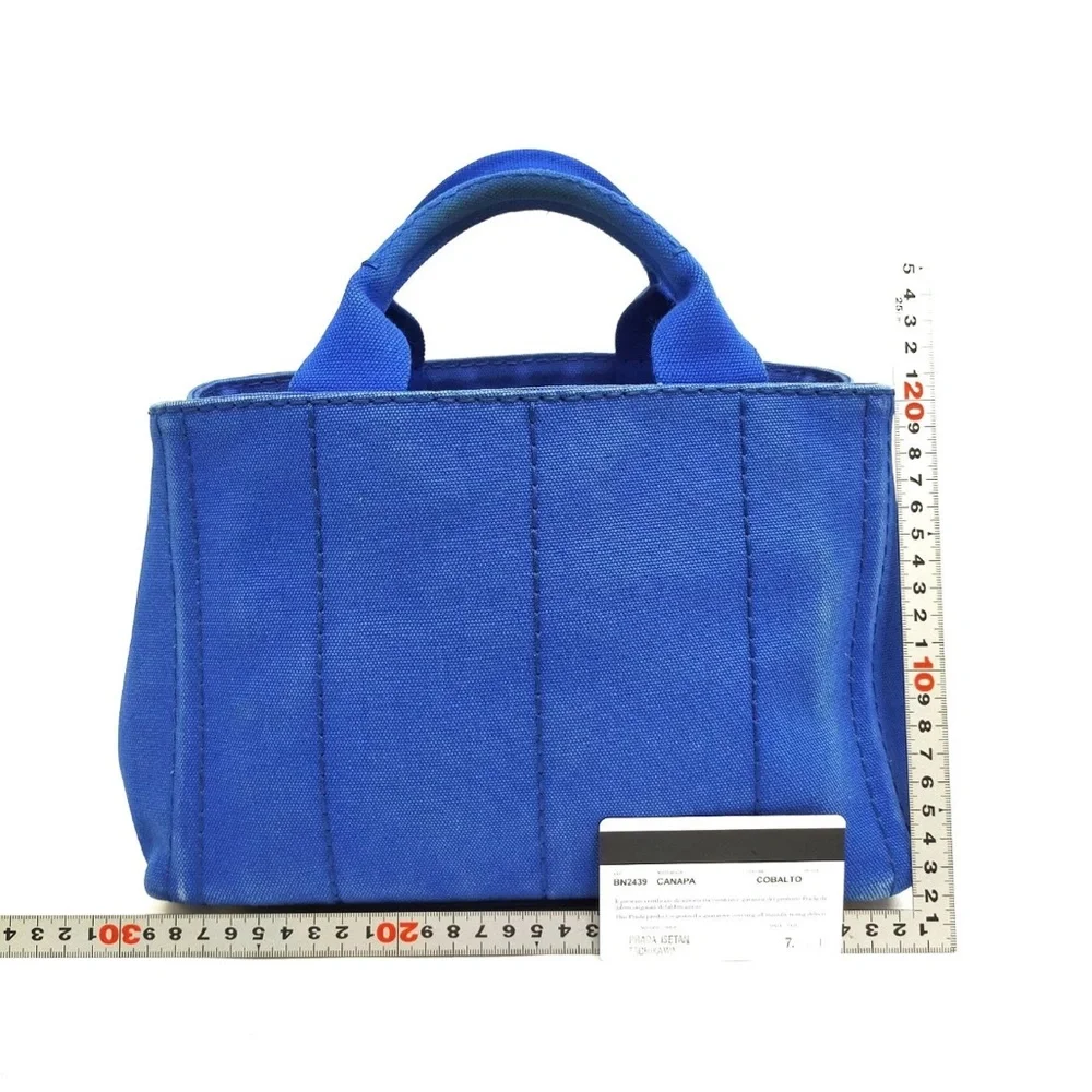 Prada Canapa Tote Bag - EUC - Picture 4 of 12